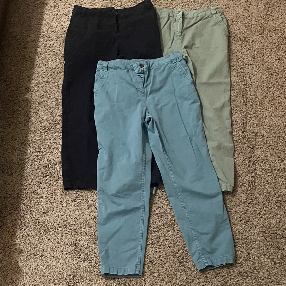 Biden WM Size 8L Chino Pants - Blue, Sage, Navy (3-Pack)